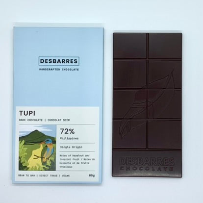 Tupi 72% Dark Chocolate Bar