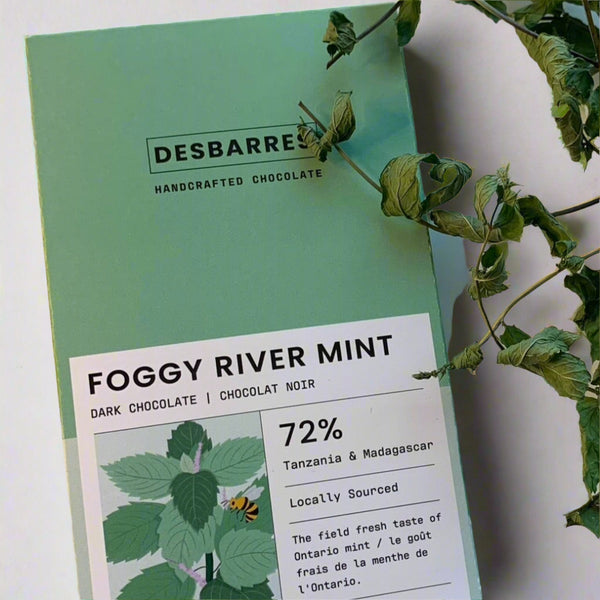 Foggy River Mint Dark Chocolate Bar