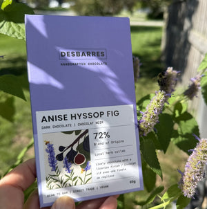 Anise Hyssop Fig Dark Chocolate Bar