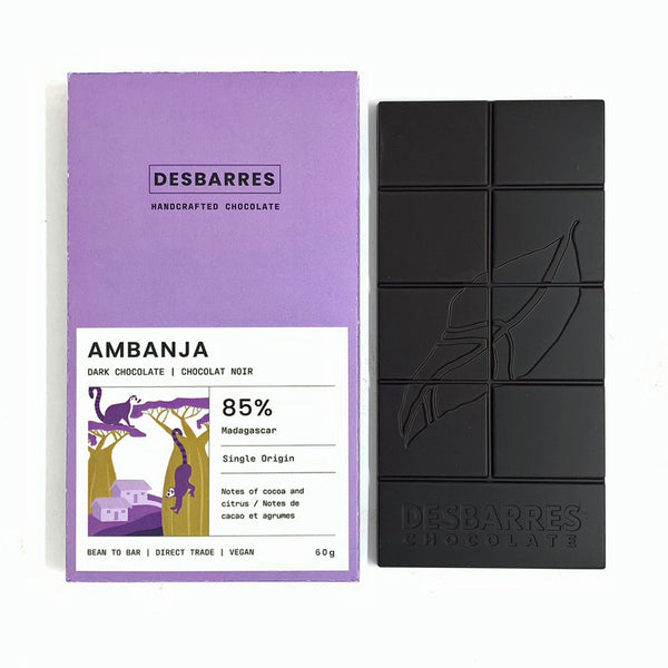 Ambanja 85% Dark Chocolate Bar