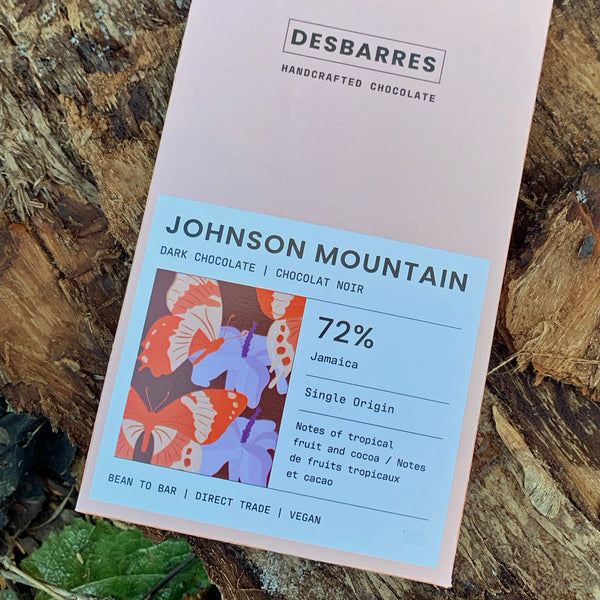 Johnson Mountain 72% Dark Chocolate Bar