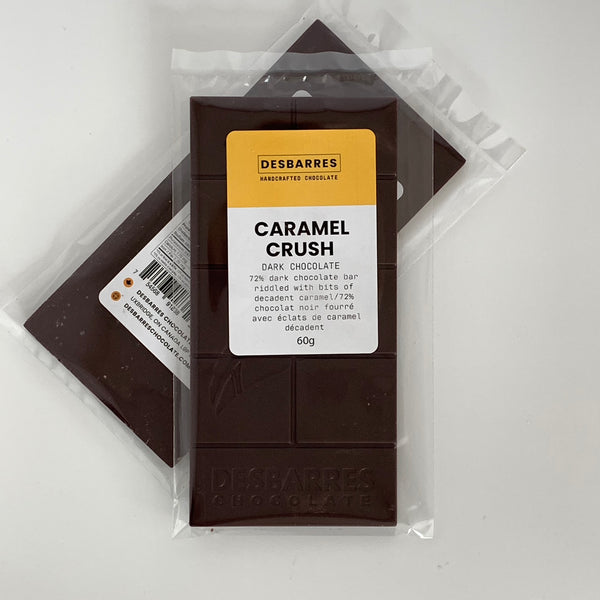 Caramel Crush Dark Chocolate Bar