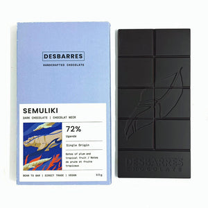 Semuliki Forest 72% Dark Chocolate Bar