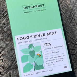 Foggy River Mint Dark Chocolate Bar