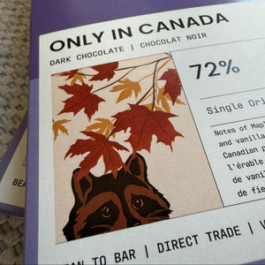 Only in Canada Dark Chocolate Bar