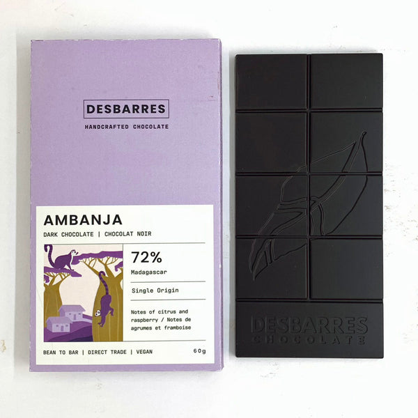 Ambanja 72% Dark Chocolate Bar