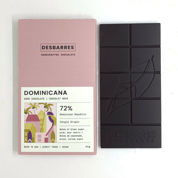 Dominicana 72% Dark Chocolate Bar