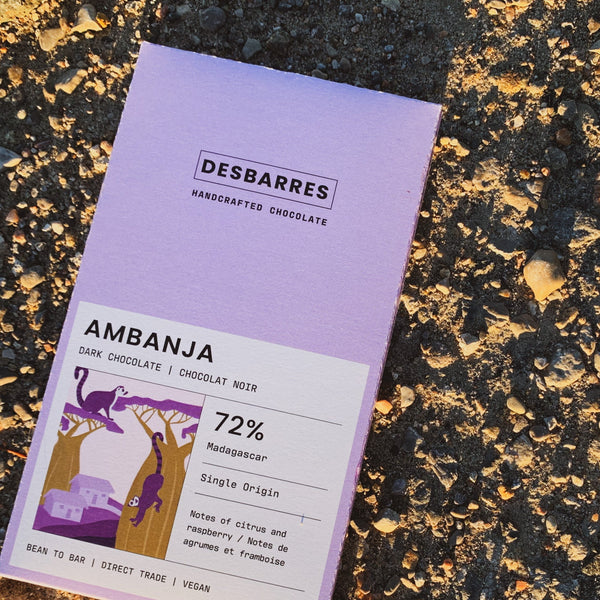 Ambanja 72% Dark Chocolate Bar