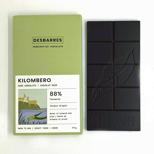 Kilombero 88% Dark Chocolate Bar