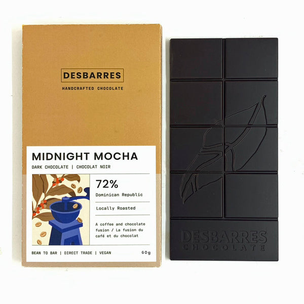 Midnight Mocha Dark Chocolate Bar